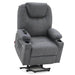 Large Size MCombo Electric Power Lift Recliner Chair 7516 in Grey