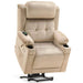 MCombo Large-Regular Dual Motor Power Lift Recliner Chair Fabric 7662 in Beige Color