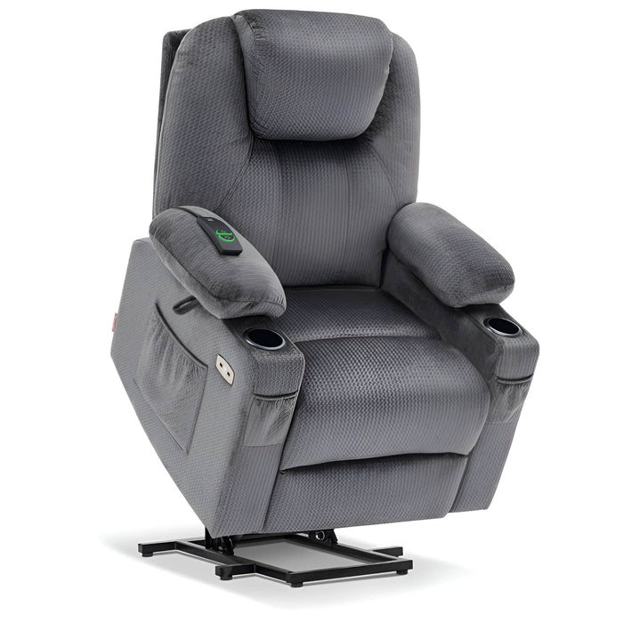 Large Size MCombo Electric Power Lift Recliner Chair 7040 Series 7516 in Trout