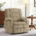 MCombo Dual Motor Small-Regular Size 7893 Power Lift Recliner Chair Fabric in Beige Color in Room