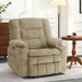 MCombo Dual Motor Small-Wide R7894 Power Lift Recliner Chair Fabric in Beige Color in Room