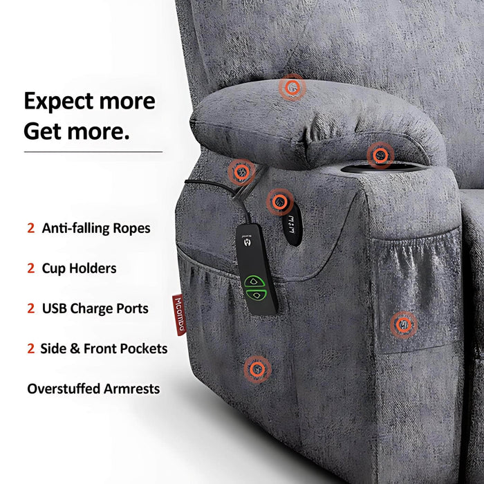 MCombo Electric Power Lift Recliner Chair 7040 Fabric Series MCombo Electric Power Lift Recliner Chair 7040 Fabric Series