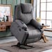 MCombo Electric Power Lift Recliner Chair 7040 in Grey Medium Size Standing