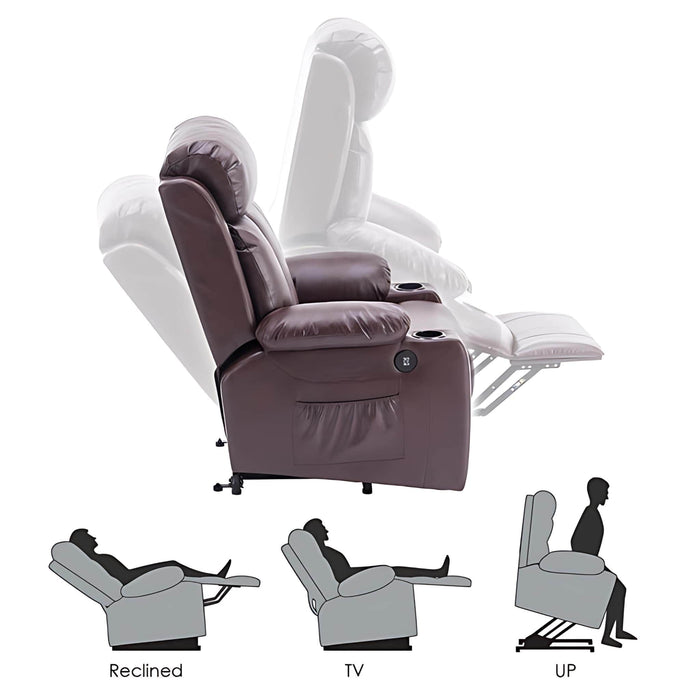 MCombo Large Power Lift Recliner Chair 7406 Modes