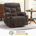 MCombo Medium-Wide R7289 Power Lift Recliner Chair 7287 Series in Brown Color in Room