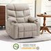 MCombo Medium-Wide R7289 Power Lift Recliner Chair 7287 Series in Oatmeal Color  in Room