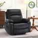 MCombo Power Lift Recliner Chair R7410 in Black in Room