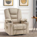 MCombo Medium-Regular 7529 Power Lift Recliner Chair in Beige Color in Room