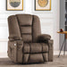 MCombo Large-Regular 7549 Power Lift Recliner Chair in Brown Color in Room