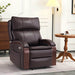 MCombo Power Lift Recliner Chair Sofa 7917 in Dark Brown in Room