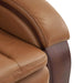 MCombo Power Lift Recliner Chair Sofa 7917 in Tawny Solid Wood Armrest