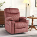 MCombo Small Dual Motor Power Lift Recliner Chair 7222 in Pink Color in Room