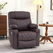 MCombo Small Electric Power Lift Recliner Chair 7111 in Dark Coffee in Room