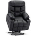 MCombo Power Lift Recliner Chair 7288 Series in Black Color