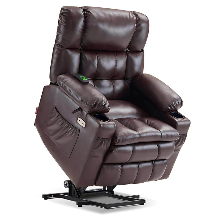 MCombo Dual Motor Power Lift Recliner Chair Faux Leather 7890 Series