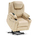 Small Size MCombo Electric Power Lift Recliner Chair 7040 7141 in Beige