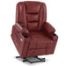 MCombo Small Power Lift Recliner Chair 7569 Faux Leather in Red 