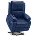 MCombo Power Lift Recliner Chair 7409 in Navy Blue