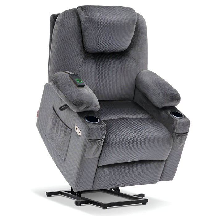 Small Size  MCombo Electric Power Lift Recliner Chair 7040 Series 7141 in Trout