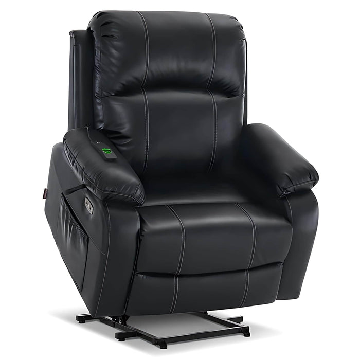 MCombo Power Lift Recliner Chair R7410 in Black