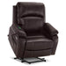 MCombo Power Lift Recliner Chair R7410 in Dark Brown