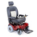 Merits Health P710 Atlantis Power Wheelchair Color Red Right Side View