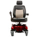 Merits Health Gemini - Power Wheelchair Color Red Front View