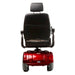 Merits Health Gemini - Power Wheelchair Color Red Back View