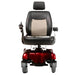 MeritsHealthGemini-PowerWheelchairColorRedFrontView