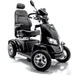 Merits Silverado Extreme Mobility Scooter Front View with Wheels Turned