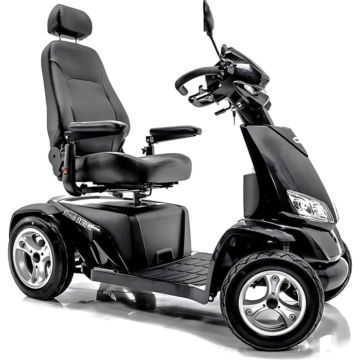 Merits Silverado Extreme Mobility Scooter Side and Front View