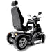 Merits Silverado Extreme Mobility Scooter Rear and Side View