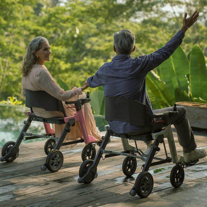 Roamate 3-in-1 powered wheelchair mode