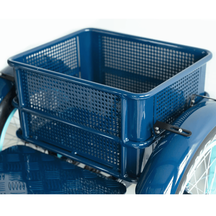 EVRYjourney Electric Tricycle Rickshaw Rear Basket