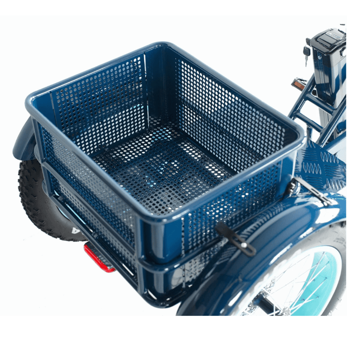 EVRYjourney Electric Tricycle Rickshaw Rear Basket