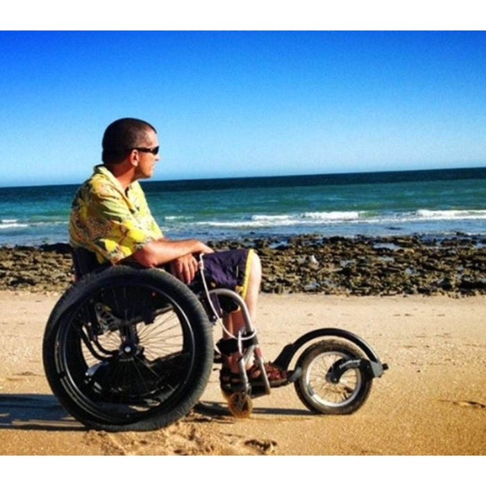 Free Wheel Wheelchair Attachment