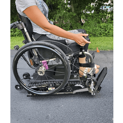 Person Driving Freedom Trax FT1 Pro