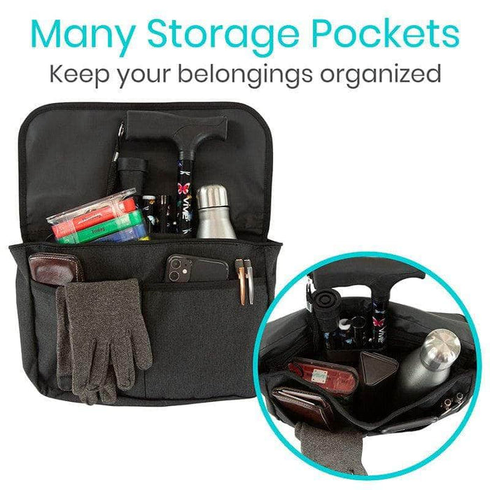 Mobility Side Bag Many Storage Pockets