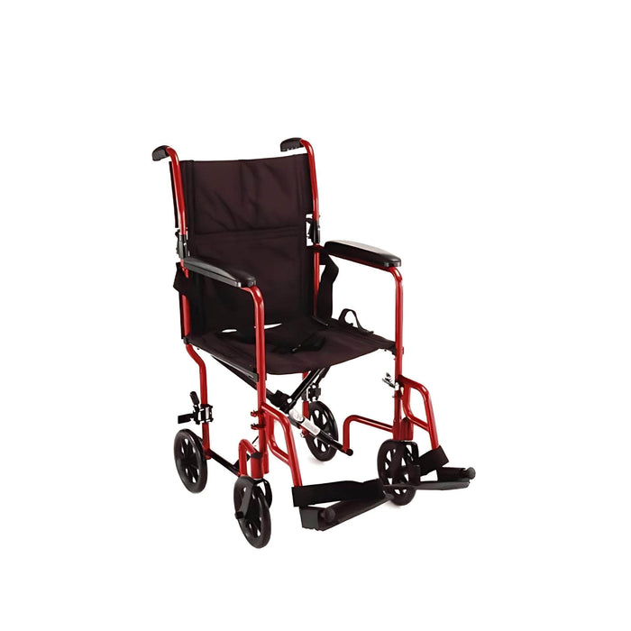 Nova Medical Lightweight Steel 17" Folding Transport Chairs