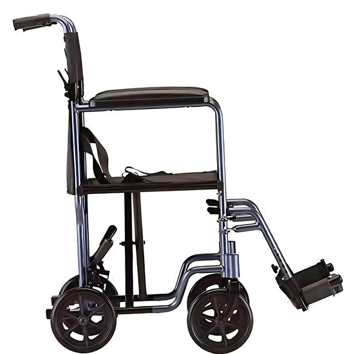 Nova Medical Lightweight Steel 17" Folding Transport Chairs