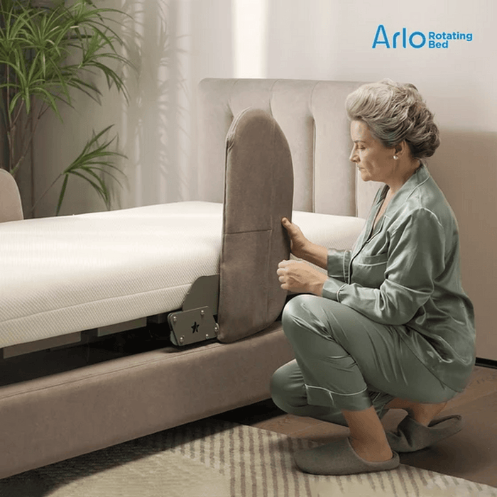StarSleep Arlo Rotating Care Bed for Seniors