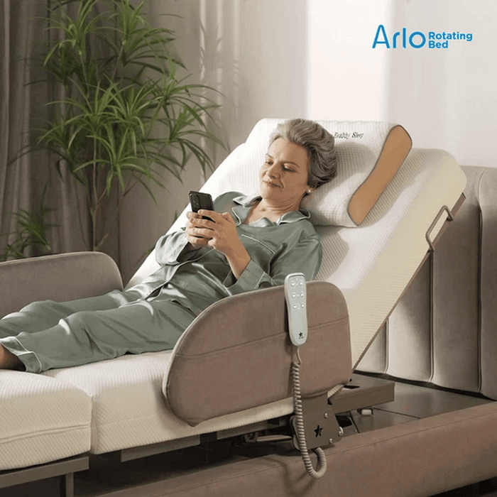 StarSleep Arlo Rotating Care Bed for Seniors