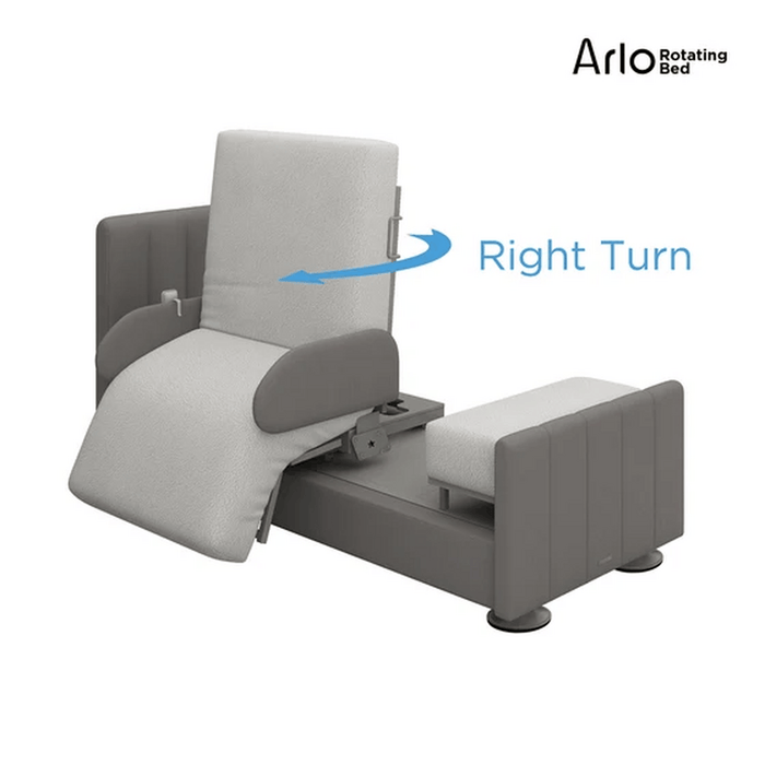 StarSleep Arlo Rotating Care Bed for Seniors