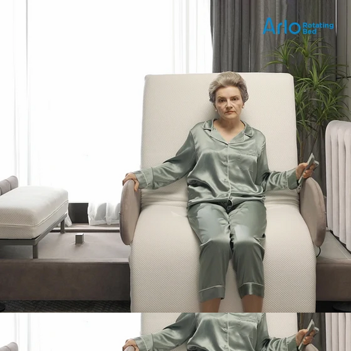 StarSleep Arlo Rotating Care Bed for Seniors