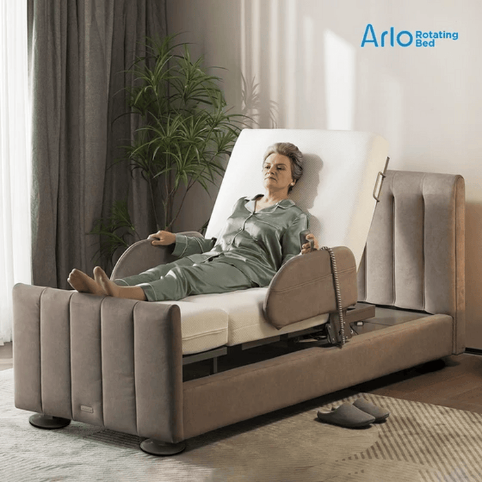 StarSleep Arlo Rotating Care Bed for Seniors