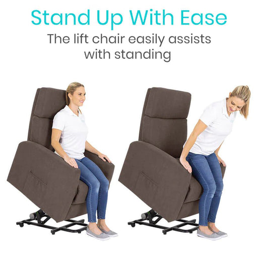 Vive Large Massage Lift Chair Stand Up with Ease