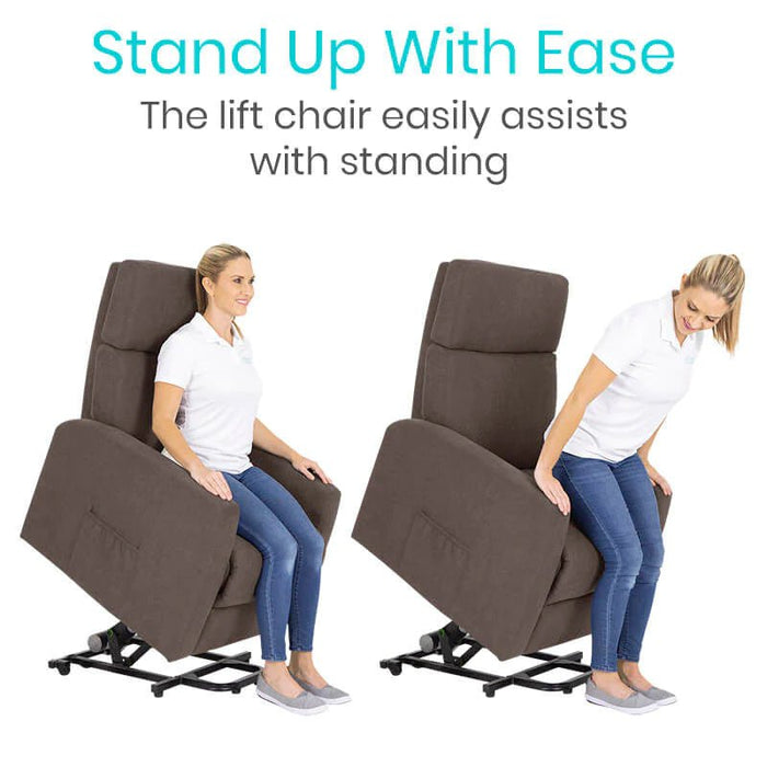 Vive Large Massage Lift Chair Stand Up with Ease