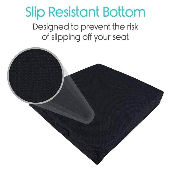 Wheelchair Gel Seat Cushion Convenient Slip Ressitant Bottom