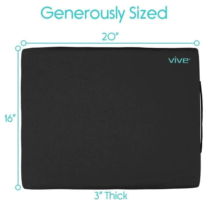 Wheelchair Gel Seat Cushion Generously Sized -3