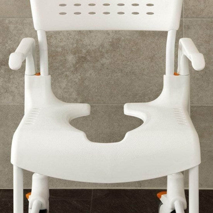 CleanHeightAdjustableShowerCommodeSeat